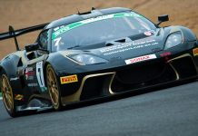 National Motorsport Academy Lotus Evora GTE racing in the GT Cup Championship