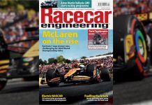 Racecar Engineering September 2024 issue featuring McLaren MCL38 Formula 1