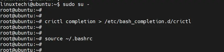 Enable-Bash-Completion-Crictl-Command-Ubuntu